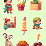 Eid Blessings - Sticker Sheet v1